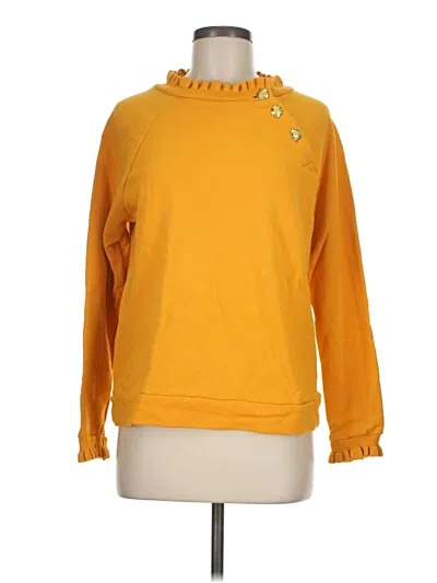 Pre-owned Talbots Sweatshirt In Yellow