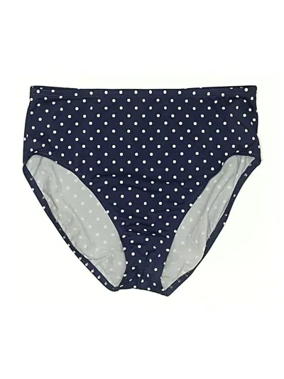 Pre-owned Talbots Swimsuit Bottoms In Blue
