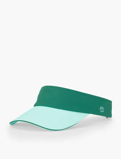 Talbots T By  Colorblock Visor - Blue Ice - 001