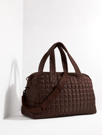 Talbots T By  Leopard Weekender Bag - Dark Chocolate - 001 In Brown