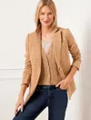 Talbots Tailored Stretch Blazer - Toasted Coconut - 16