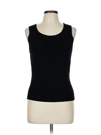 Pre-owned Talbots Tank Top Black Strapless Neckline Tops