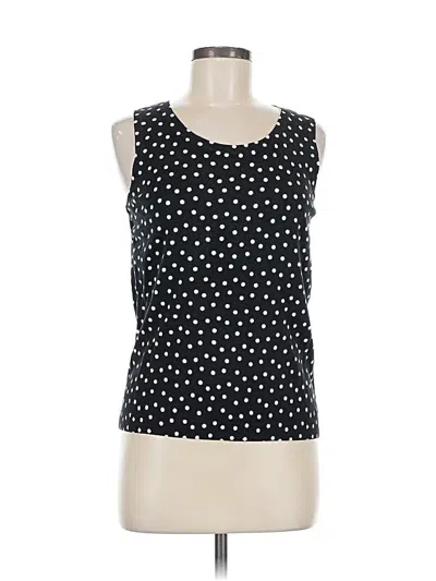 Pre-owned Talbots Tank Top Black Strapless Neckline Tops