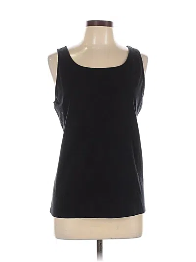 Pre-owned Talbots Tank Top Black Strapless Neckline Tops