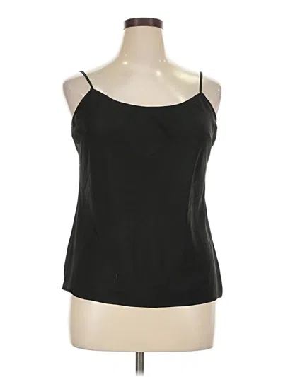 Pre-owned Talbots Tank Top Black Strapless Neckline Tops