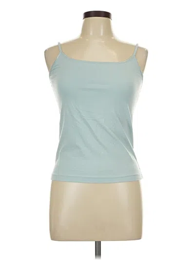 Pre-owned Talbots Tank Top Blue Strapless Neckline Tops