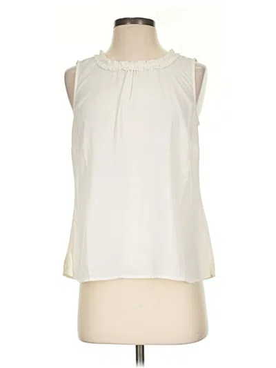 Pre-owned Talbots Tank Top Ivory Halter Neckline Tops