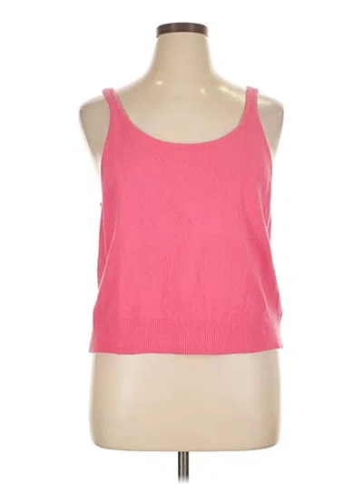 Pre-owned Talbots Tank Top Pink Halter Neckline Tops