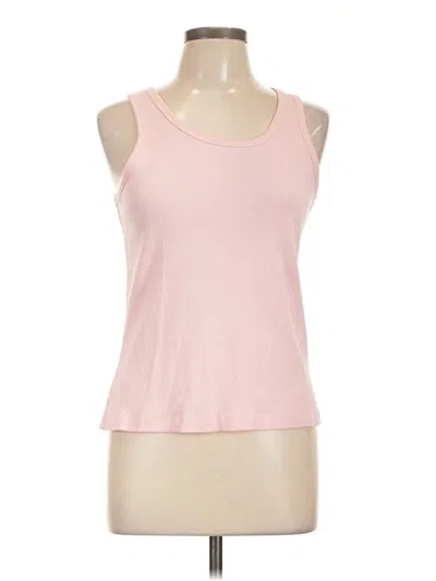 Pre-owned Talbots Tank Top Pink Halter Neckline Tops