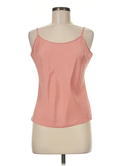 Pre-owned Talbots Tank Top Pink Strapless Neckline Tops