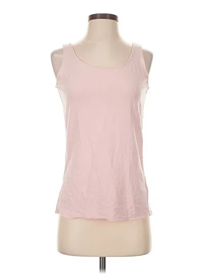 Pre-owned Talbots Tank Top Pink Strapless Neckline Tops