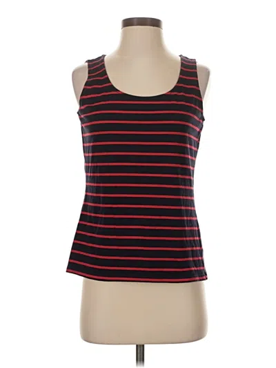 Pre-owned Talbots Tank Top Red Halter Neckline Tops