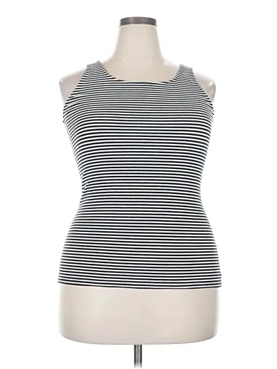 Pre-owned Talbots Tank Top Silver Halter Neckline Tops