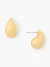 Talbots Teardrop Stud Earrings - Gold - 001  In Gold