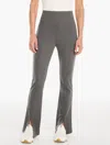 Talbots Tech Stretch Split Flare Leg Pants - Rainfall - Xs  In Rainfall