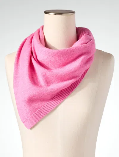 Talbots The Charming Scarf™ - Bright Candy Pink Heather - 001