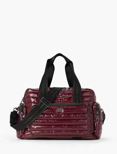 Talbots Think Royln Voyager Bag - Glossy Deep Burgundy - 001