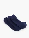 Talbots Three Pair No Show Socks - Ink - 001