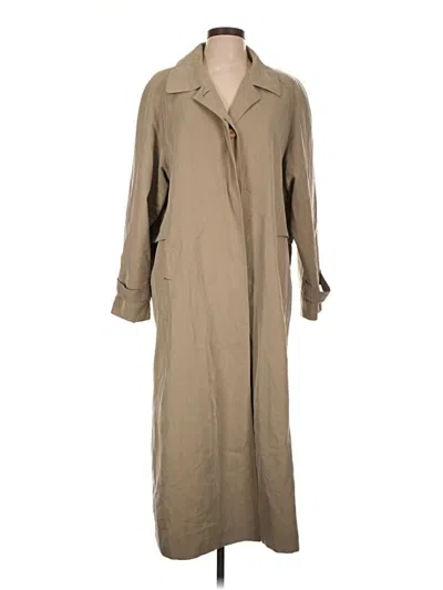 Pre-owned Talbots Trenchcoat In Brown