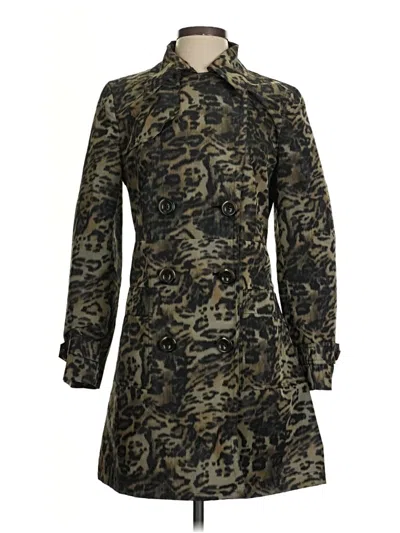 Pre-owned Talbots Trenchcoat In Gold