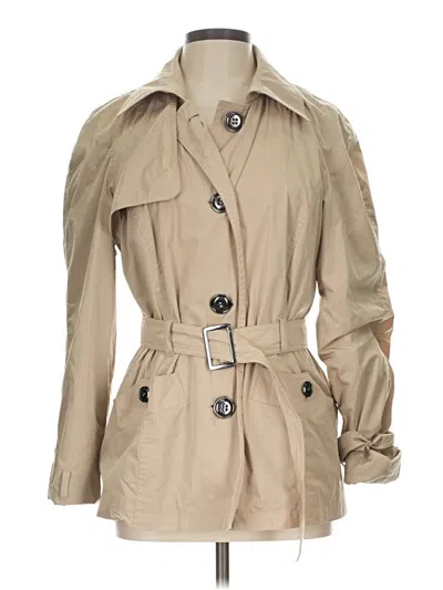 Pre-owned Talbots Trenchcoat In Tan