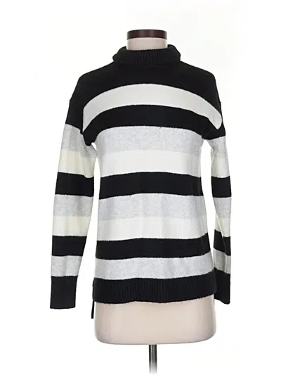 Pre-owned Talbots Turtleneck Sweater In Black