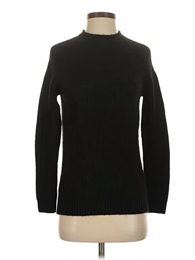 Pre-owned Talbots Turtleneck Sweater In Black