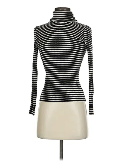 Pre-owned Talbots Turtleneck Sweater In Black