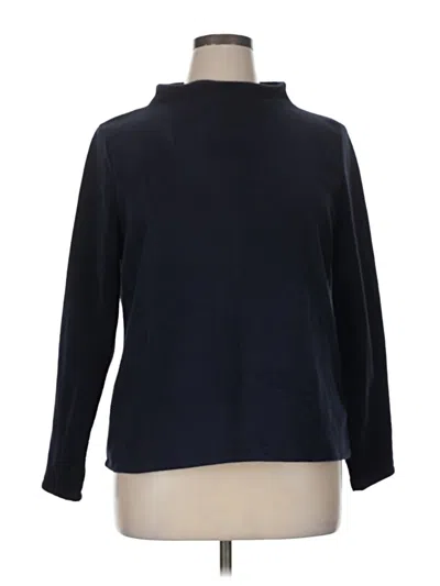 Pre-owned Talbots Turtleneck Sweater In Black