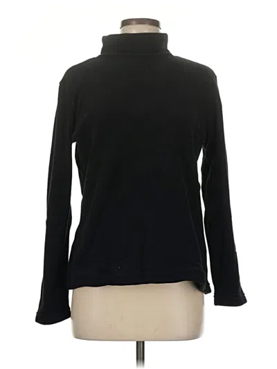 Pre-owned Talbots Turtleneck Sweater In Black