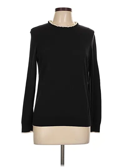 Pre-owned Talbots Turtleneck Sweater In Black