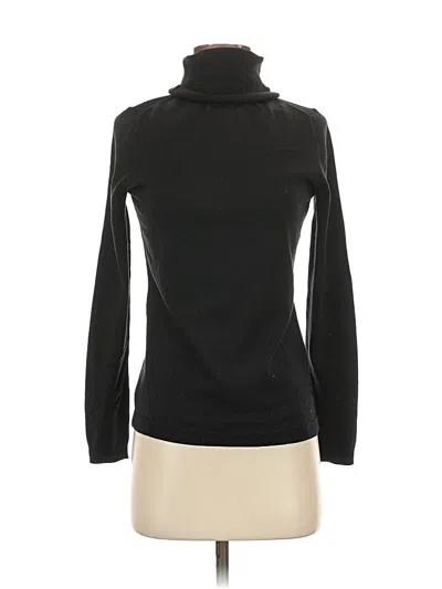 Pre-owned Talbots Turtleneck Sweater In Black