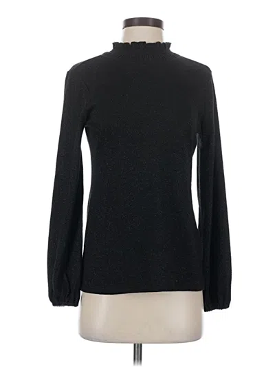 Pre-owned Talbots Turtleneck Sweater In Black