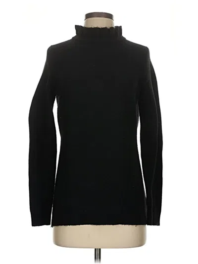 Pre-owned Talbots Turtleneck Sweater In Black