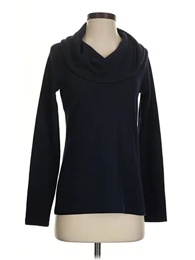 Pre-owned Talbots Turtleneck Sweater In Black