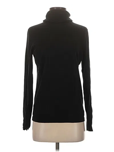 Pre-owned Talbots Turtleneck Sweater In Black