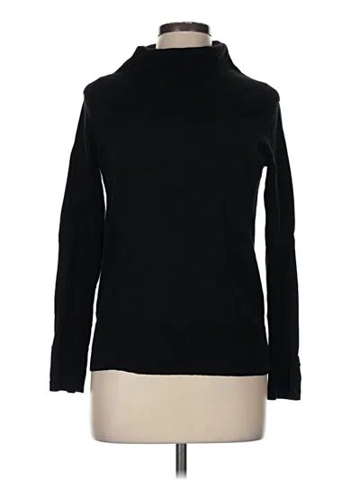 Pre-owned Talbots Turtleneck Sweater In Black