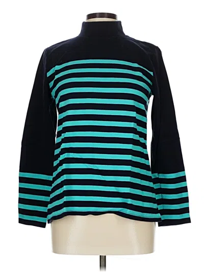 Pre-owned Talbots Turtleneck Sweater In Blue