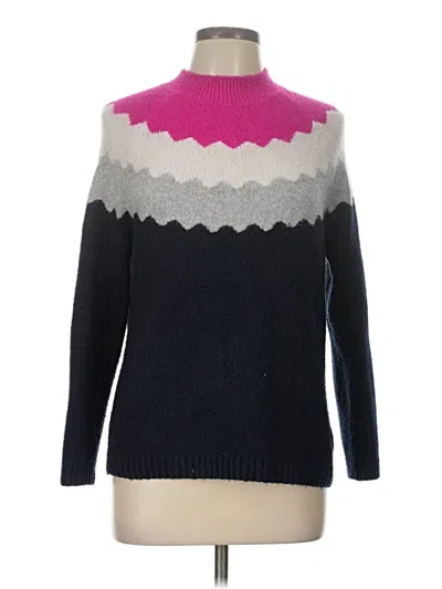 Pre-owned Talbots Turtleneck Sweater In Blue