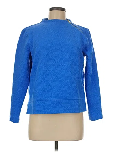 Pre-owned Talbots Turtleneck Sweater In Blue