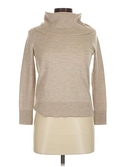 Pre-owned Talbots Turtleneck Sweater In Brown