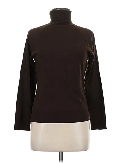 Pre-owned Talbots Turtleneck Sweater In Brown