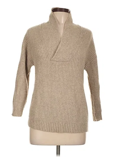 Pre-owned Talbots Turtleneck Sweater In Brown