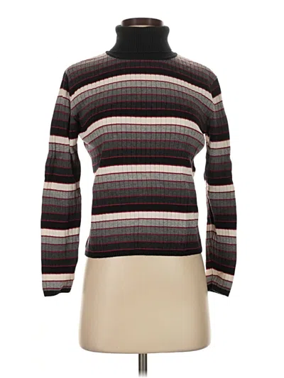 Pre-owned Talbots Turtleneck Sweater In Brown