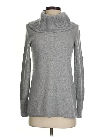 Pre-owned Talbots Turtleneck Sweater In Gray