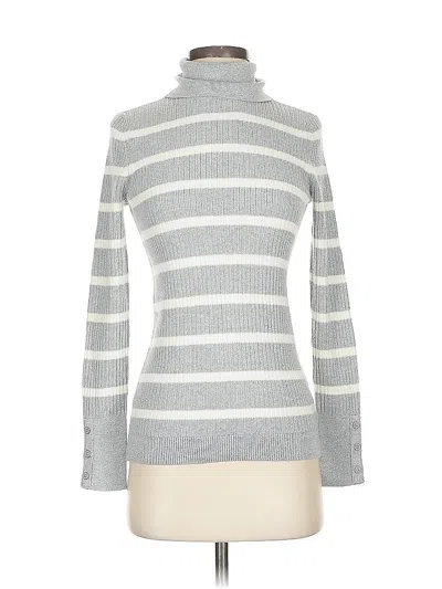 Pre-owned Talbots Turtleneck Sweater In Gray
