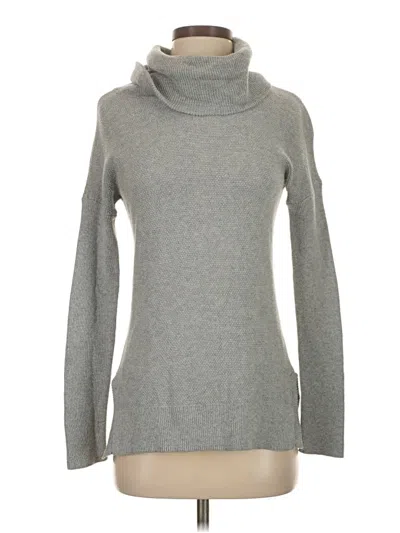Pre-owned Talbots Turtleneck Sweater In Gray