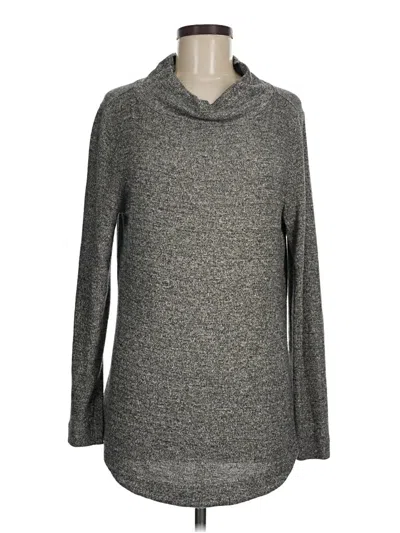 Pre-owned Talbots Turtleneck Sweater In Gray