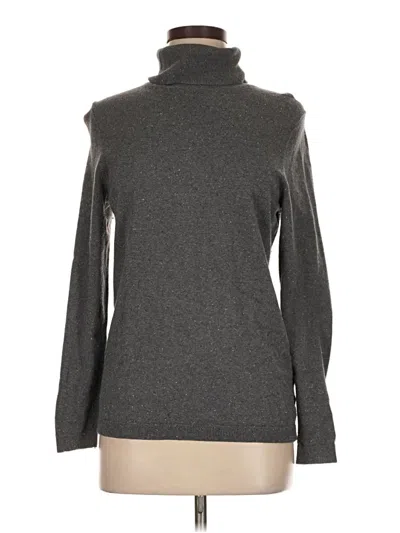 Pre-owned Talbots Turtleneck Sweater In Gray
