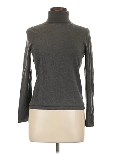 Pre-owned Talbots Turtleneck Sweater In Gray